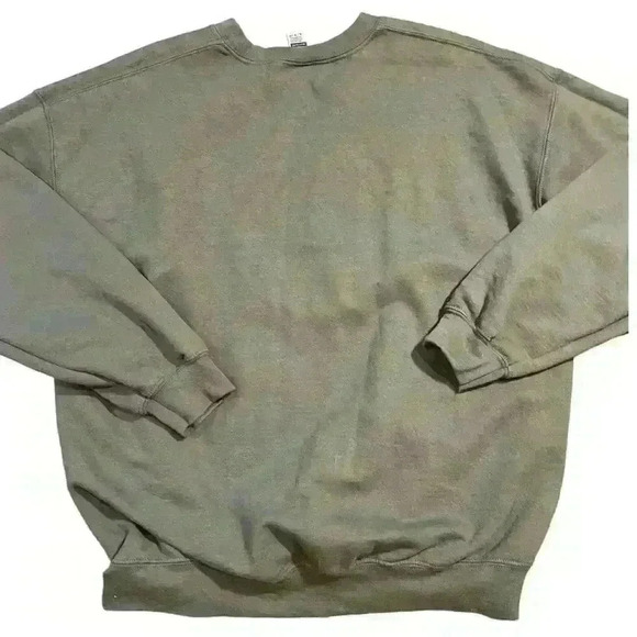 "GAME DAY" CHENILLE LETTERS CREWNECK SWEATSHIRT NWOT Size XL Casual Sporty - Picture 2 of 4